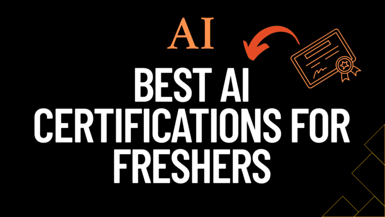 AI Certifications for Freshers