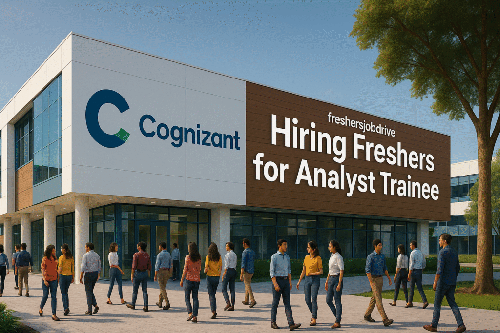 Off Campus Drive 2025 – Cognizant Hiring Analyst Trainees | Apply Now ...