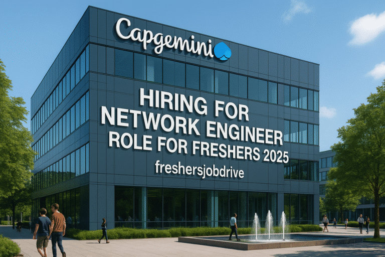 Capgemini off campus drive 2025