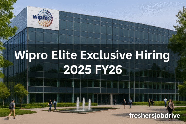 Wipro job opening