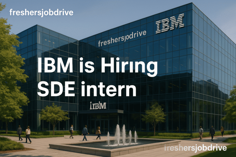 internships for freshers