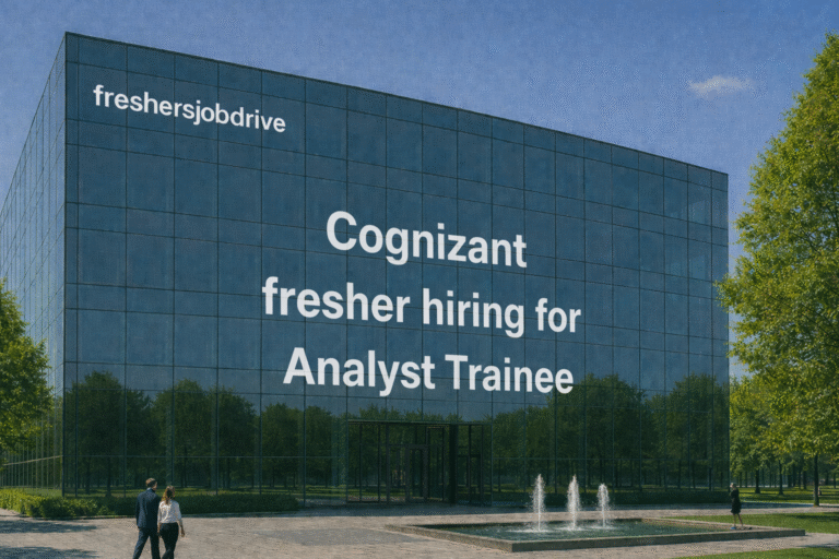 freshers hiring