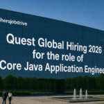 Quest Global Hiring 2026 for the role of Core Java Application Engineer